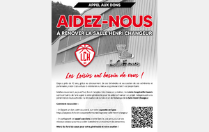 Appel aux dons 
